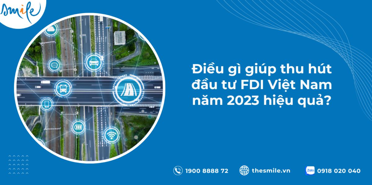 Chính Sách Thu Hút Hoạt Động Đầu Tư FDI Tại Việt Nam Năm Qua - The Smile