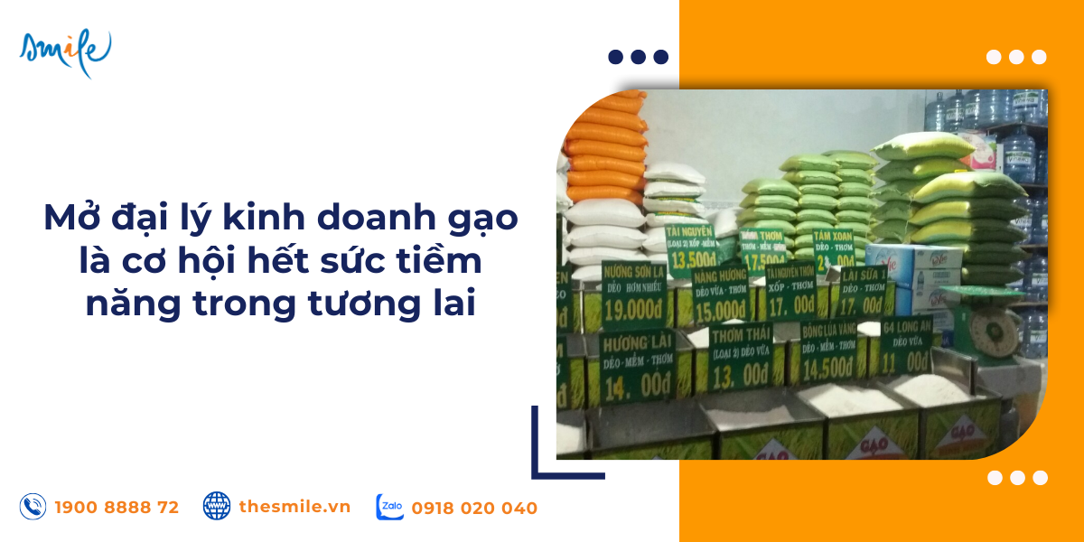 mở đại lý gạo cần bao nhiêu vốn