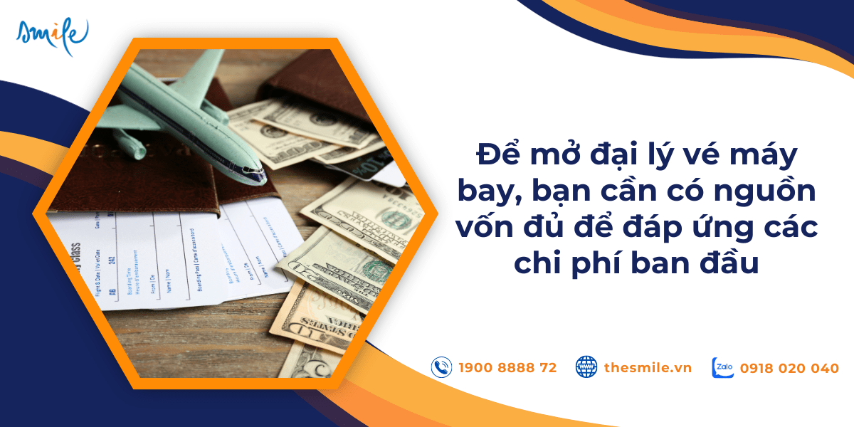 mở đại lý vé máy bay