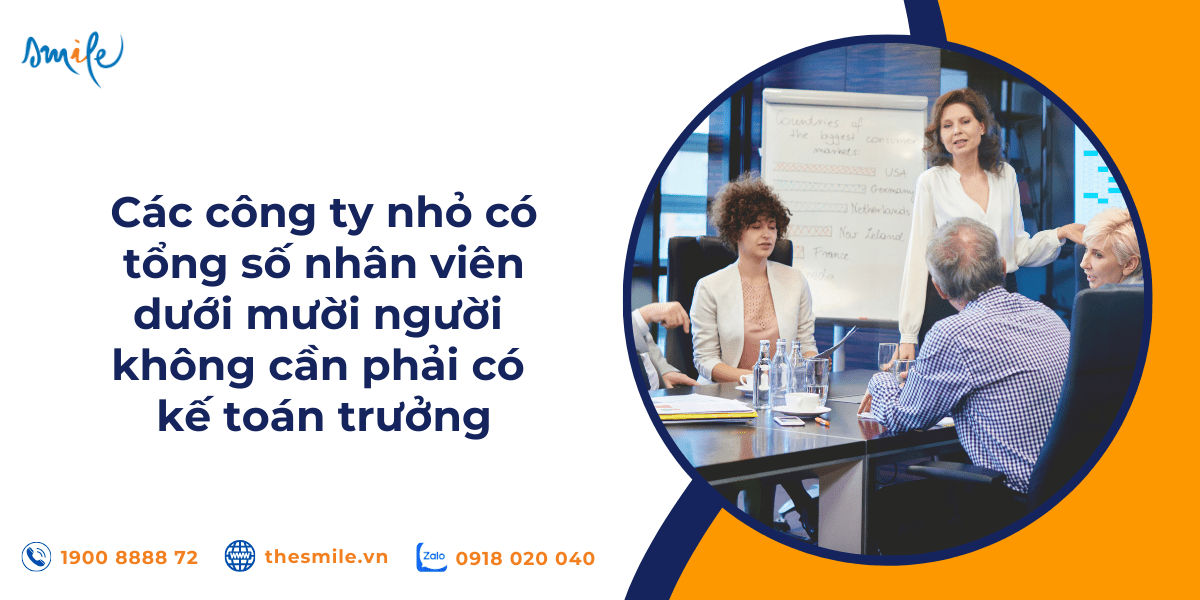 công ty không có kế toán trưởng